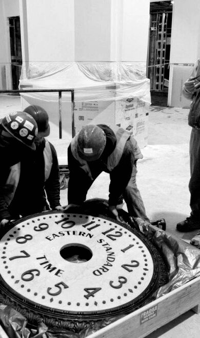 Original Stone Clock face