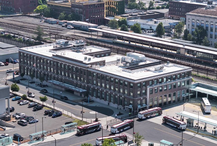 Arial of Springfield Union Station